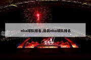 nba球队排名,目前nba球队排名