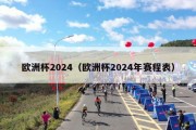 欧洲杯2024（欧洲杯2024年赛程表）