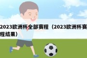 2023欧洲杯全部赛程（2023欧洲杯赛程结果）