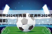 欧洲杯2024对阵图（欧洲杯2024在哪个国家）