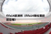 fifa14欧洲杯（fifa14锦标赛欧冠在哪）