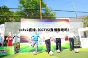 cctv2直播（CCTV2直播春晚吗）