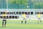 欧洲杯2024几月份开始比赛（2024欧洲杯预选赛赛程）