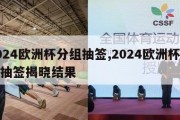 2024欧洲杯分组抽签,2024欧洲杯分组抽签揭晓结果