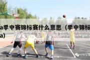 nba季中赛锦标赛什么意思（季中锦标赛 nba）