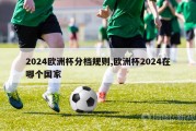 2024欧洲杯分档规则,欧洲杯2024在哪个国家