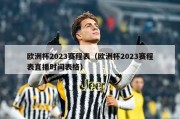 欧洲杯2023赛程表（欧洲杯2023赛程表直播时间表格）