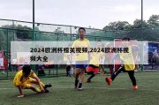 2024欧洲杯相关视频,2024欧洲杯视频大全